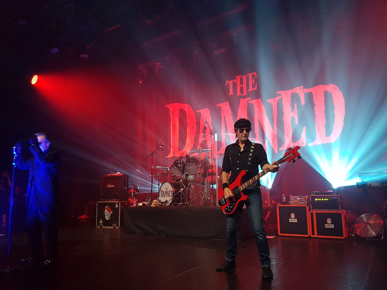 The Damned on stage at Kino Šiška