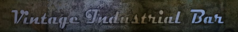 Vintage Industrial Bar
