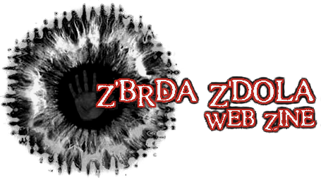 Z'brda Z'dola web zine - logo s okom i otiskom dlana