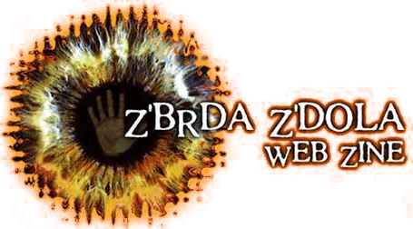 Z'brda Z'dola web zine — logo s okom i otiskom dlana
