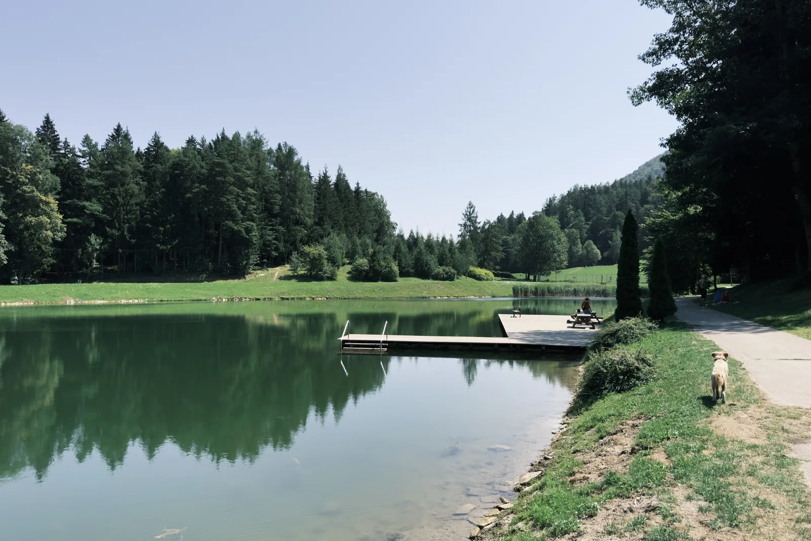 Ivarčko lake, the starting point